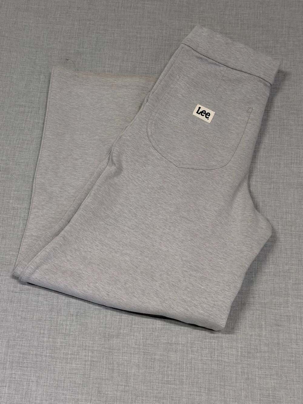 Lee Women's Gray Wide Leg Knit Pants Size Medium